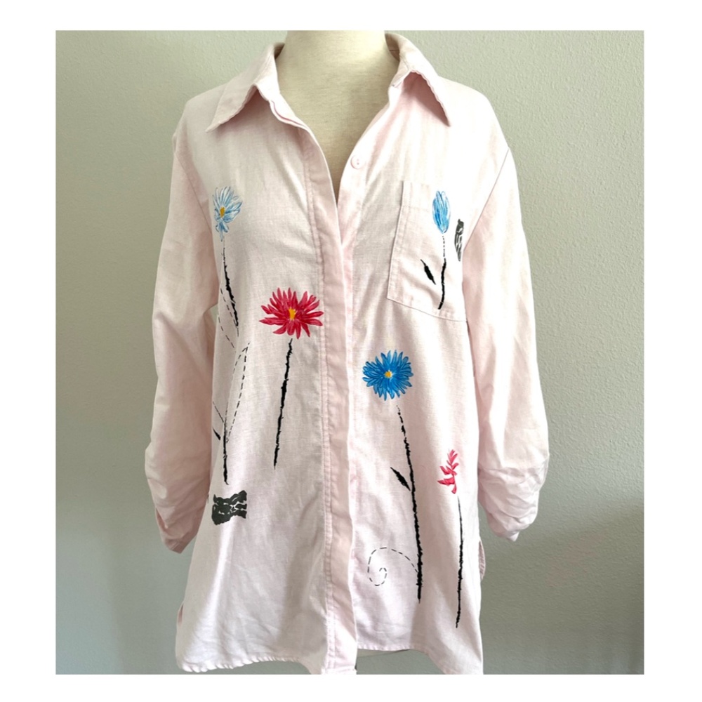 Florissant New York Linen/Cotton Shirt • 10P